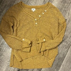 BKE Henley Pullover Sweater